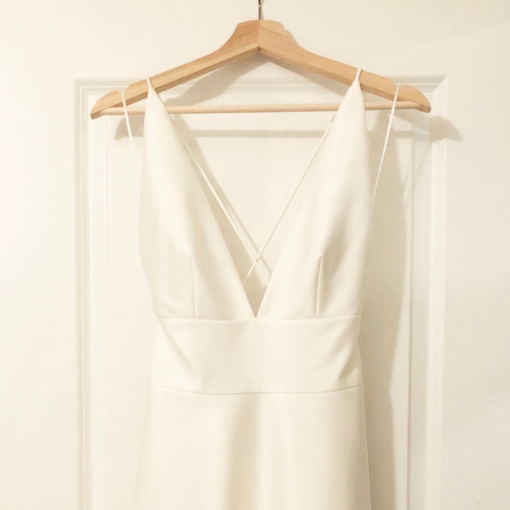 White BHLDN Shelby Dress NWT